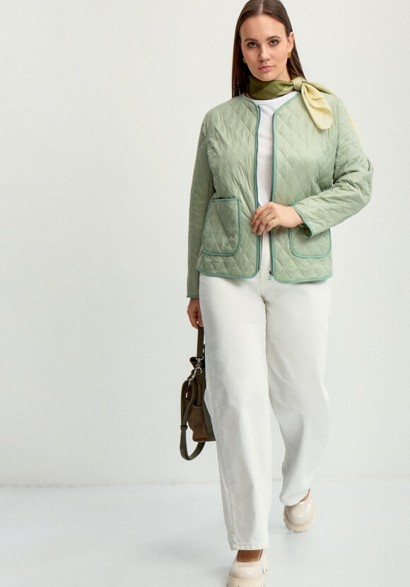 Куртка демисезонная с накладными карманами шир.  580, рис. 30