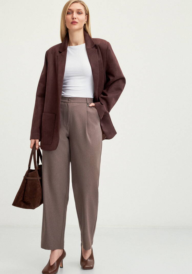 Брюки-бананы с карманами Герда шир.  750, рис. 13