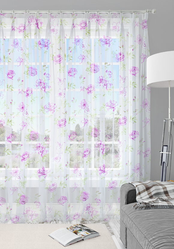 Тюль-вуаль Розария шир.  580, рис. 9