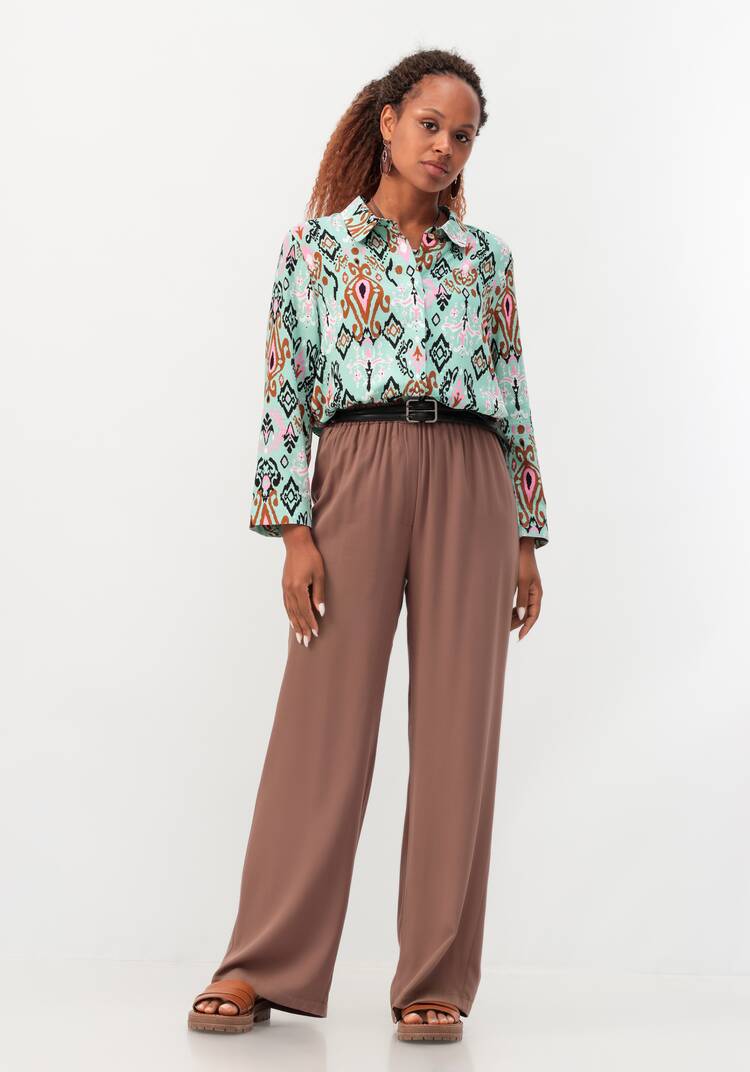 Брюки на резинке свободного силуэта шир.  750, рис. 10