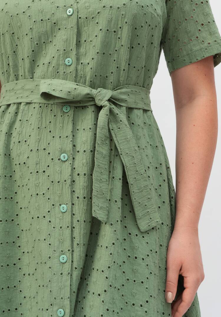 Платье из хлопка с поясом шир.  750, рис. 15