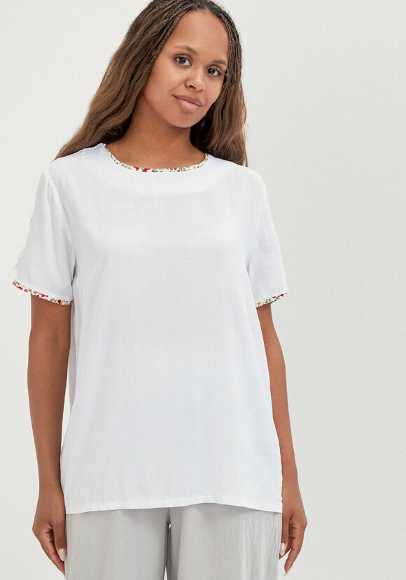 Сарафан на кулиске в комплекте с блузой шир.  580, рис. 35