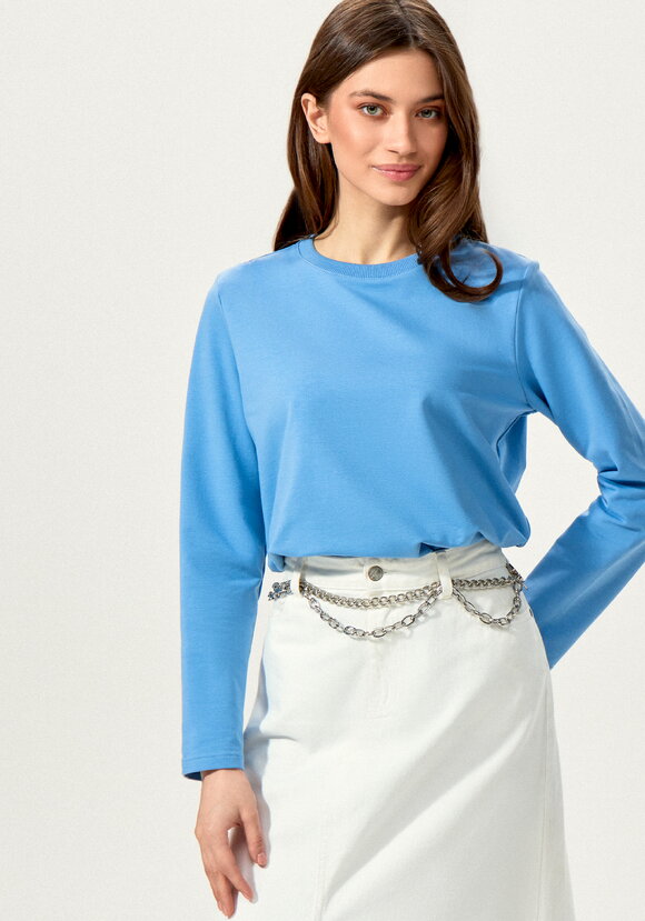 Лонгслив с нашивкой на спине шир.  580, рис. 17