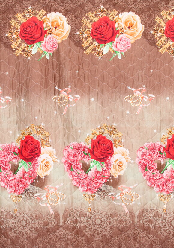 Пододеяльник стеганый Вероника шир.  580, рис. 35