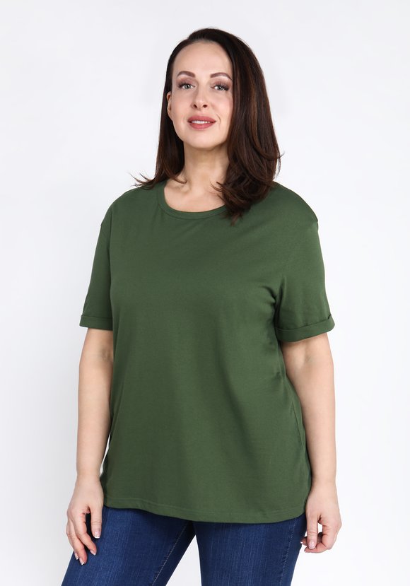 Футболка базовая однотонная шир.  580, рис. 16