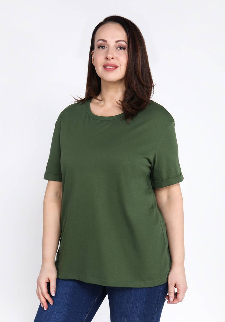 Футболка базовая однотонная шир.  750, рис. 16