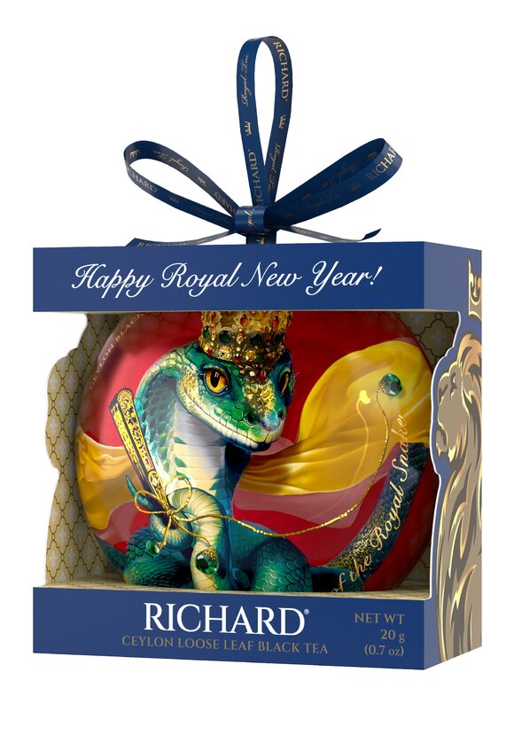 Чай-новогодняя игрушка Год змеи, 3 шт. шир.  580, рис. 7