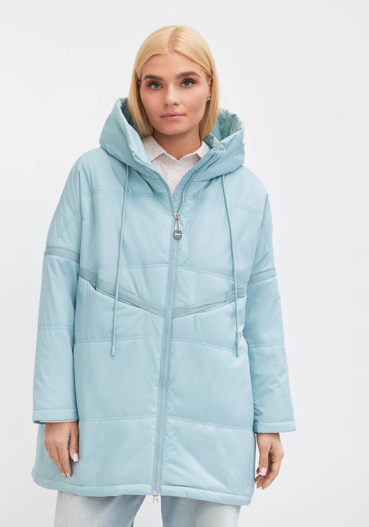 Куртка свободного кроя на молнии Белла шир.  750, рис. 2