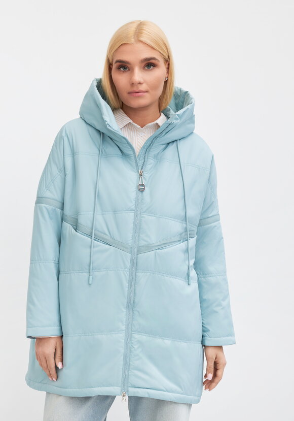 Куртка свободного кроя на молнии Белла шир.  580, рис. 2