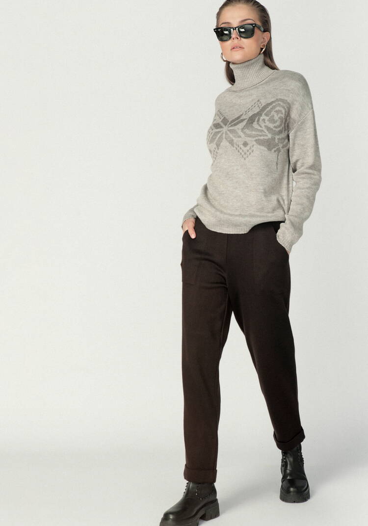 Брюки зауженные книзу шир.  750, рис. 42