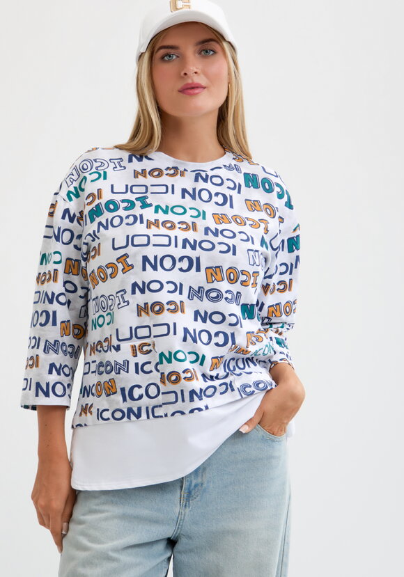 Блуза Евгения шир.  580, рис. 1