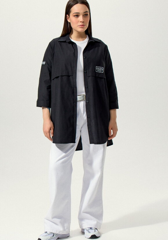 Рубашка с патами на рукаве Джоан шир.  580, рис. 33