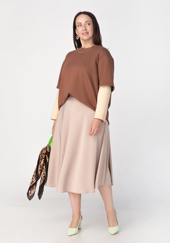 Толстовка с отрезным рукавом шир.  580, рис. 3