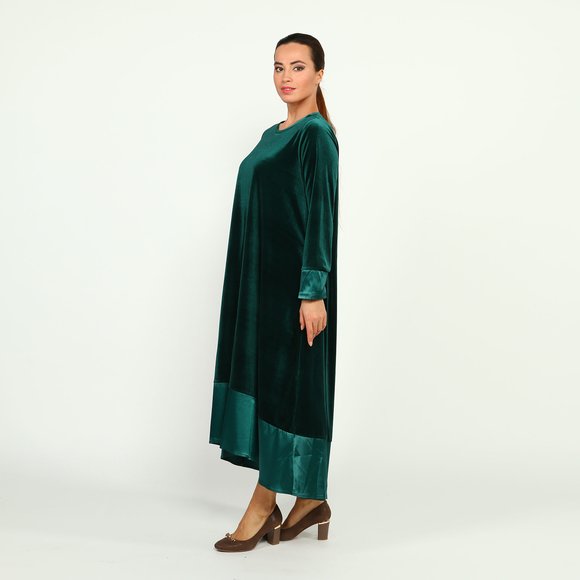 Платье-макси с длинным рукавом шир.  580, рис. 7