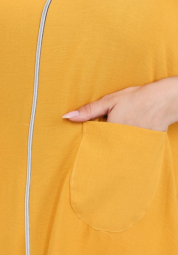 Жакет из вискозы на молнии шир.  580, рис. 2