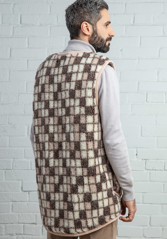 Жилет WOOLHOUSE  Бари, пэчворк шир.  580, рис. 3