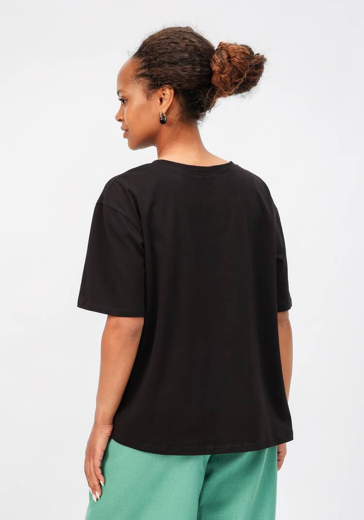 Блуза свободного кроя с вставкой из шитья шир.  750, рис. 19