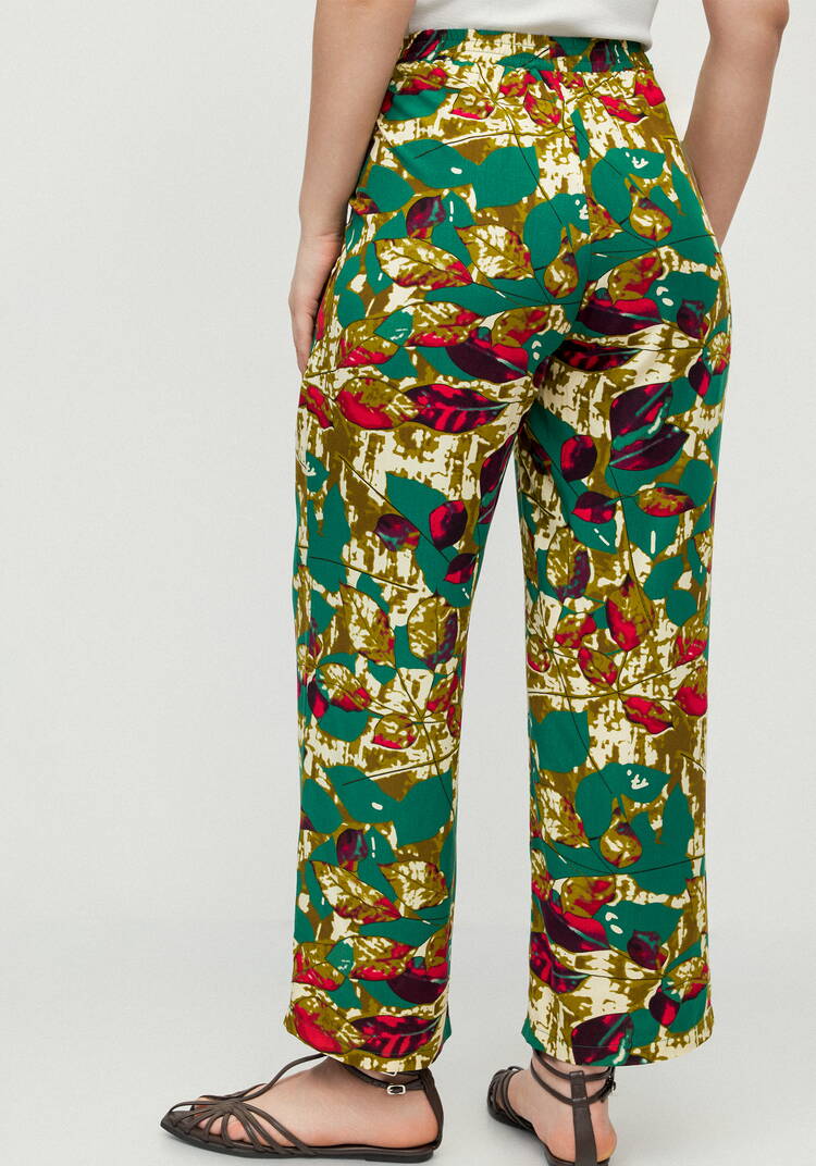 Брюки Калейдоскоп лепестков шир.  750, рис. 3