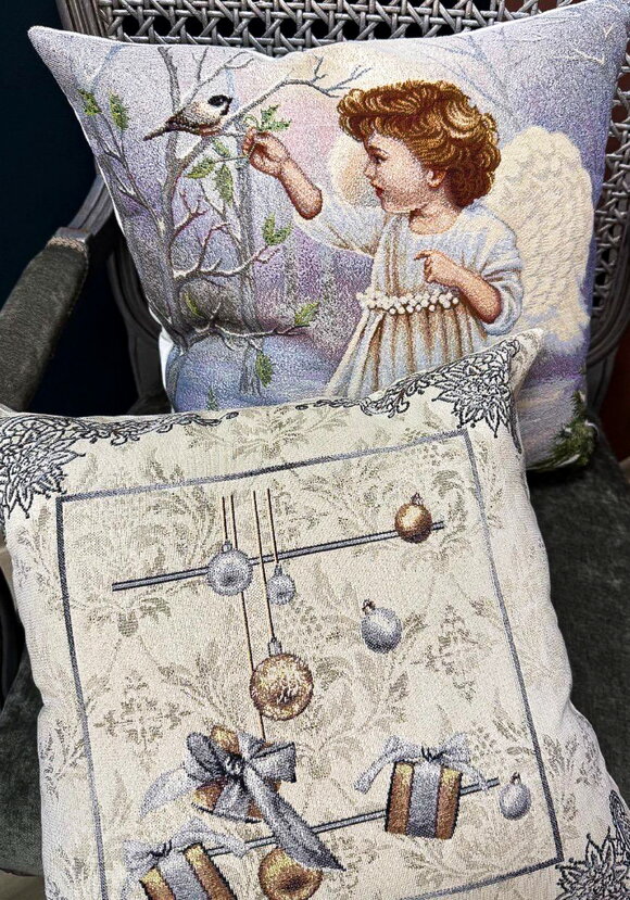 Наволочка декоративная Ангелочек шир.  580, рис. 5