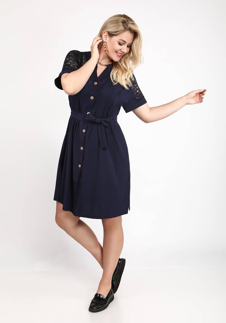 Туника с кружевом шир.  750, рис. 7