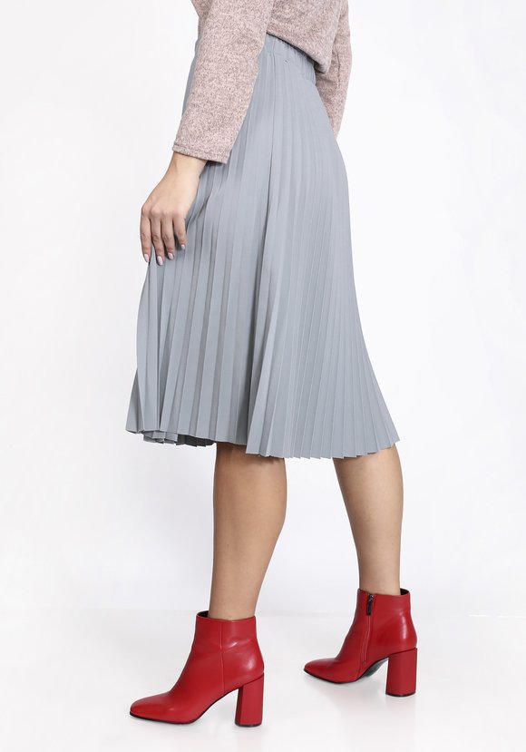 Юбка гофре с поясом на резинке шир.  580, рис. 6