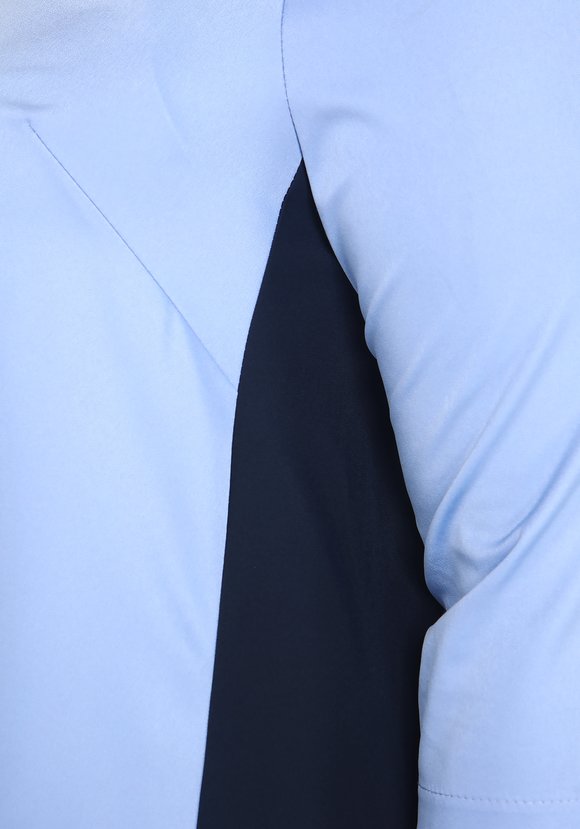 Платье двухцветное с рукавом 3/4 шир.  580, рис. 8