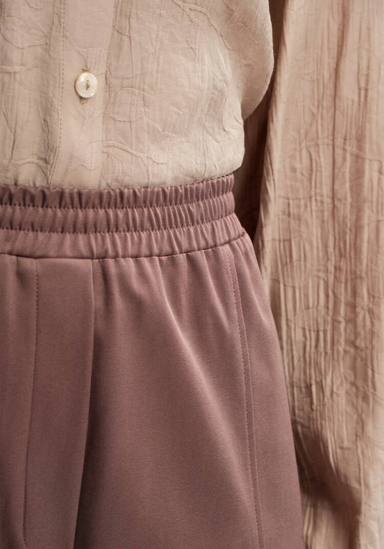 Брюки бананы с конструктивными линиями шир.  750, рис. 6