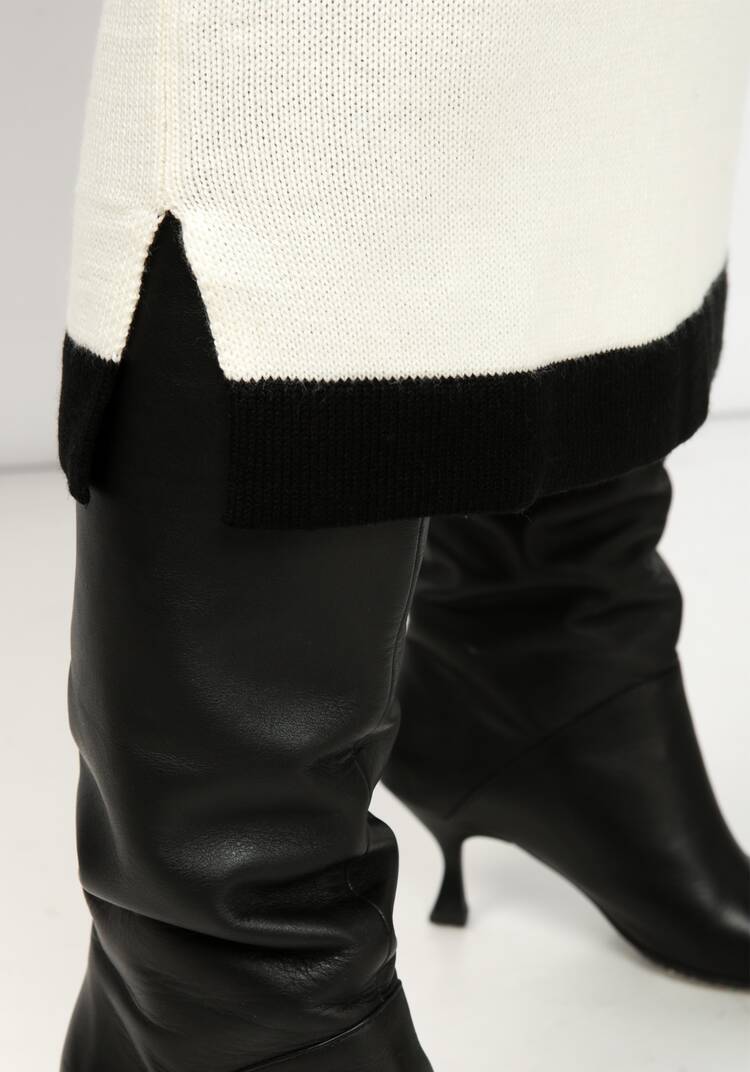 Платье вязаное со скандинавским рисунком шир.  750, рис. 15