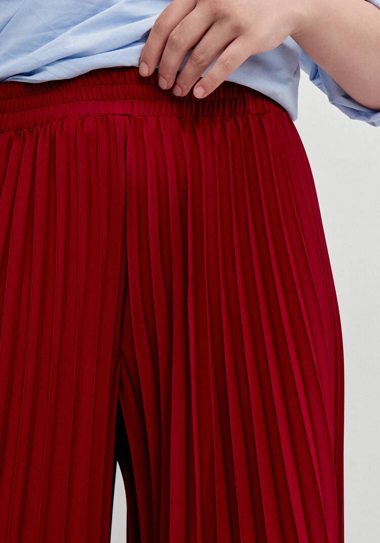 Брюки гофре с декоративным поясом шир.  750, рис. 21