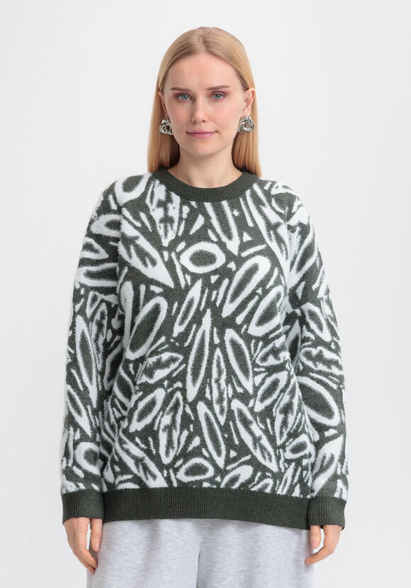 Свитер Теплый вечер шир.  580, рис. 20