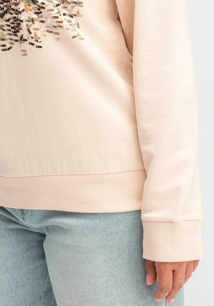 Свитшот с абстрактным рисунком из пайеток шир.  750, рис. 14