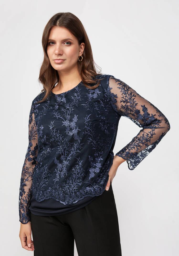 Блуза с рукавом 7/8 шир.  750, рис. 8