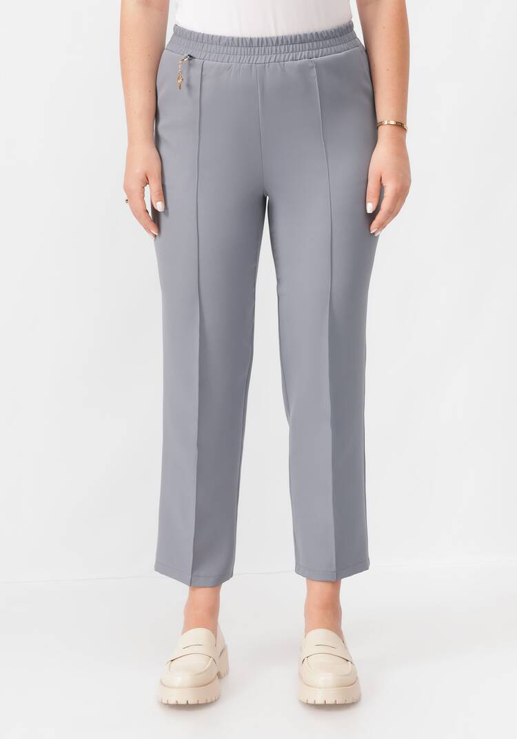 Брюки прямые с отсрочкой-стрелка шир.  750, рис. 27