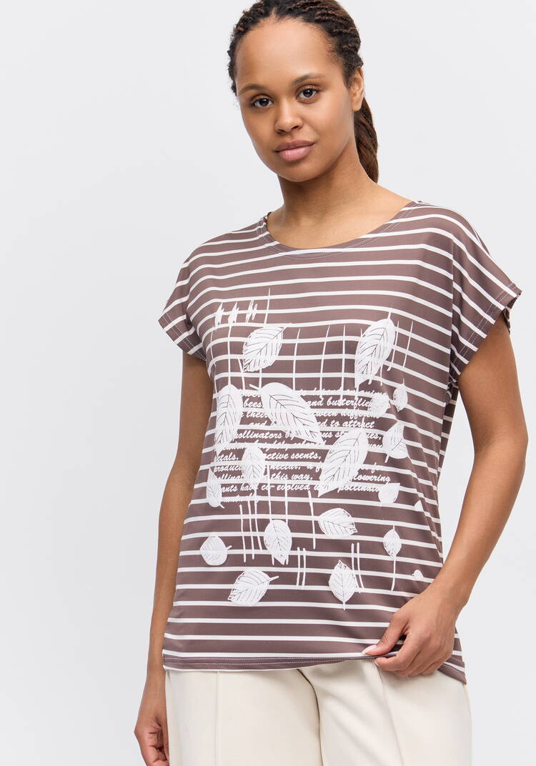 Футболка с принтом Оливия шир.  750, рис. 6