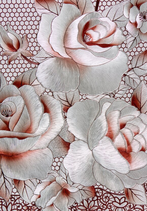 Скатерть Золотая середина шир.  580, рис. 7