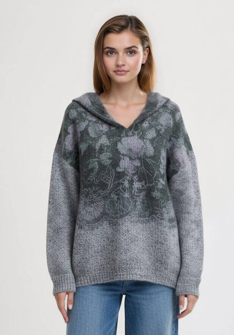 Джемпер Райский сад шир.  750, рис. 4