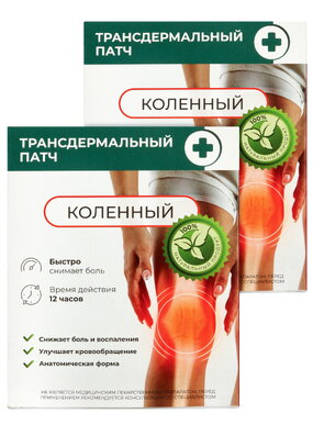 Болеутоляющий патч для коленей, 24 шт.