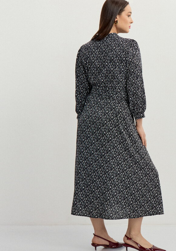 Платье свободного кроя с принтом Мирра шир.  580, рис. 3