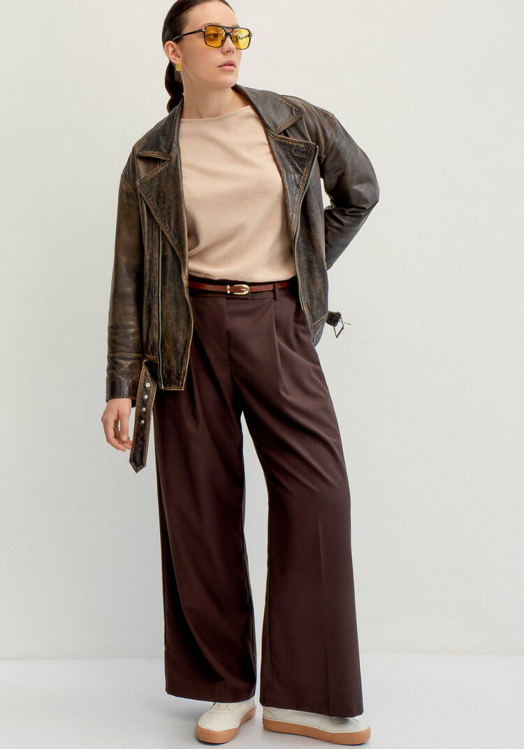 Джемпер свободный с горлом лодочкой шир.  750, рис. 2