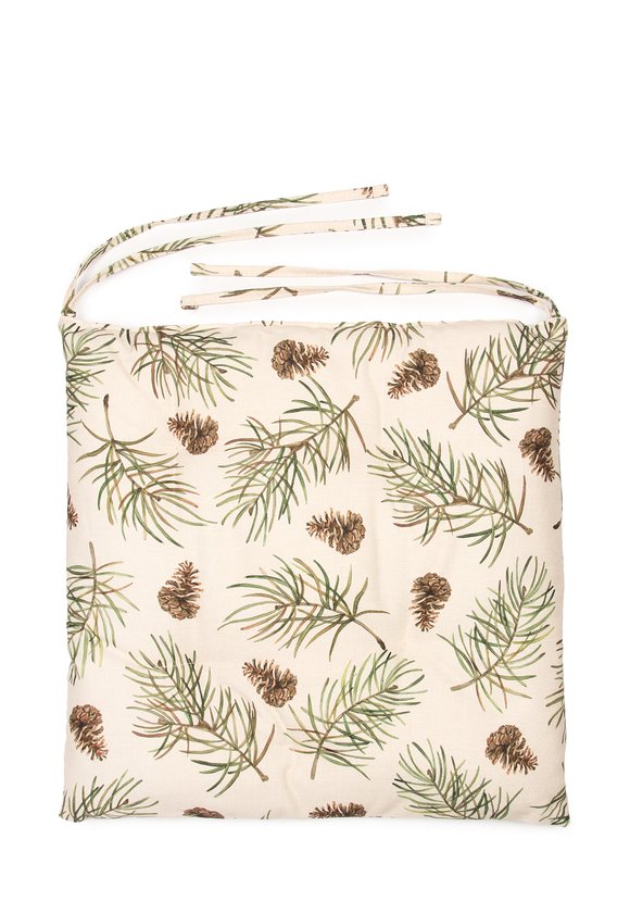 Сидушка на стул Еловые ветки шир.  580, рис. 1