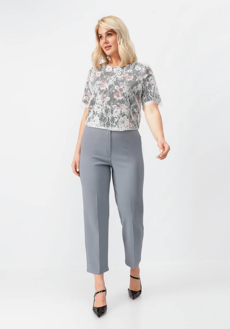 Брюки 7/8 со стрелками шир.  750, рис. 12