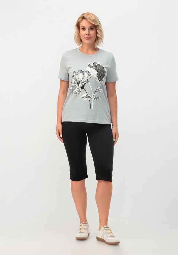 Костюм с принтом на футболке шир.  580, рис. 13