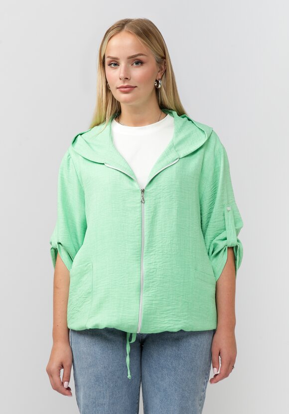 Жакет на молнии с капюшоном Амелия шир.  580, рис. 18