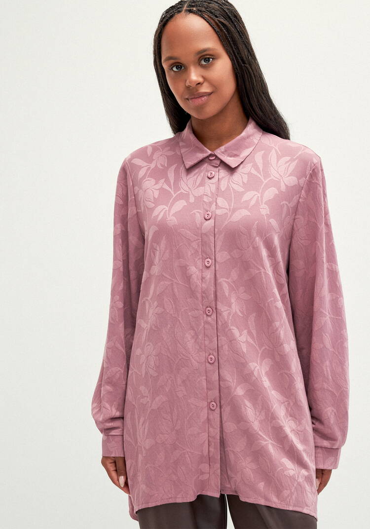 Туника трикотажная с жаккардовым рисунком шир.  750, рис. 12