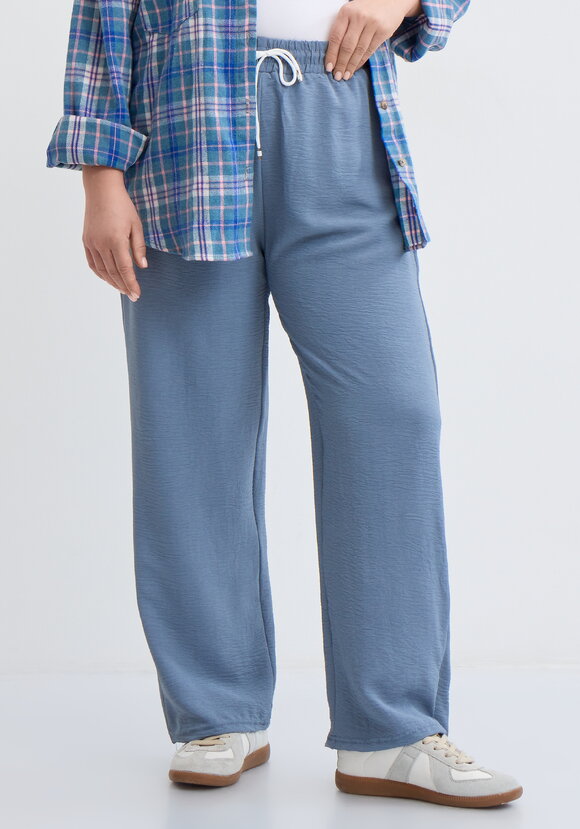 Брюки широкие прямые от бедра шир.  580, рис. 13