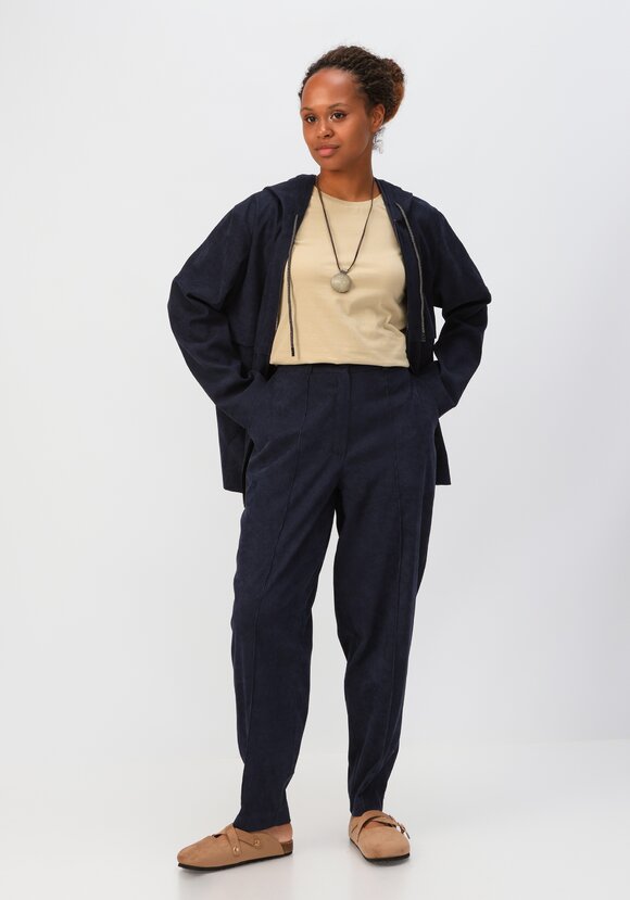 Брюки-бананы вельветовые с карманами шир.  580, рис. 15