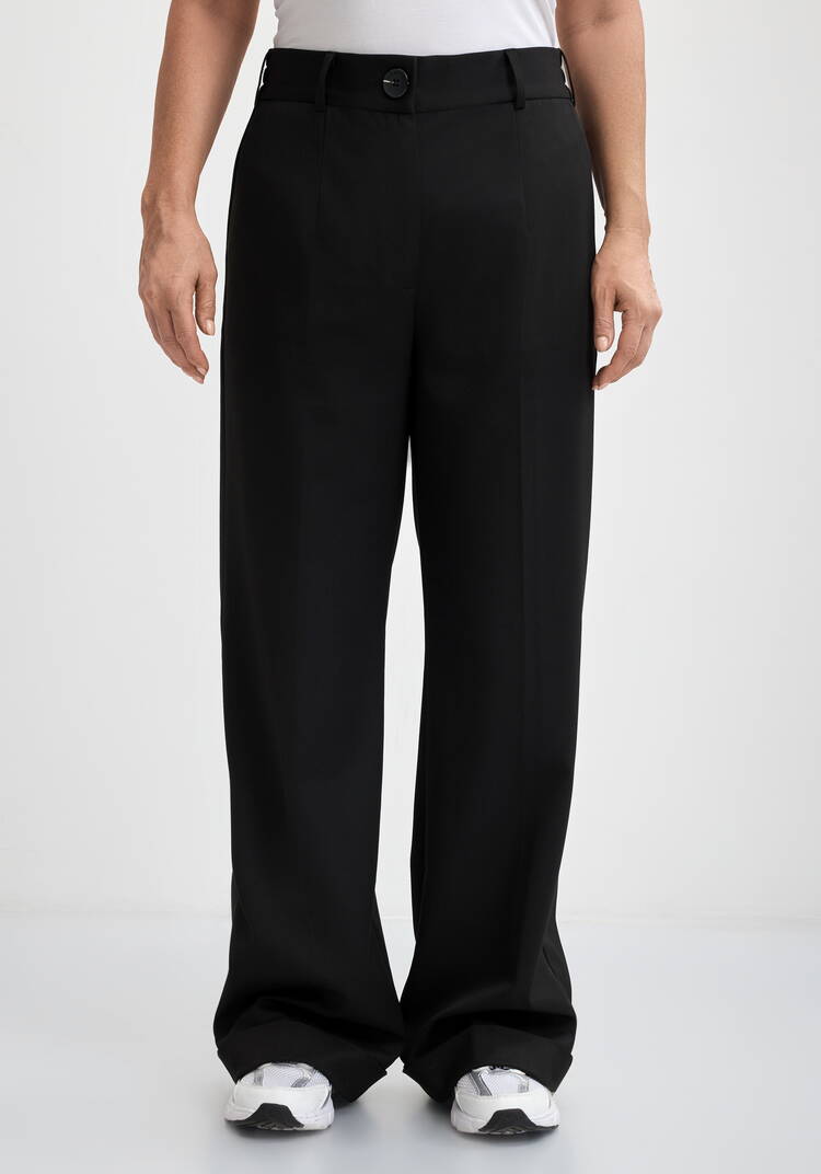 Брюки прямые свободного кроя Леонида шир.  750, рис. 4