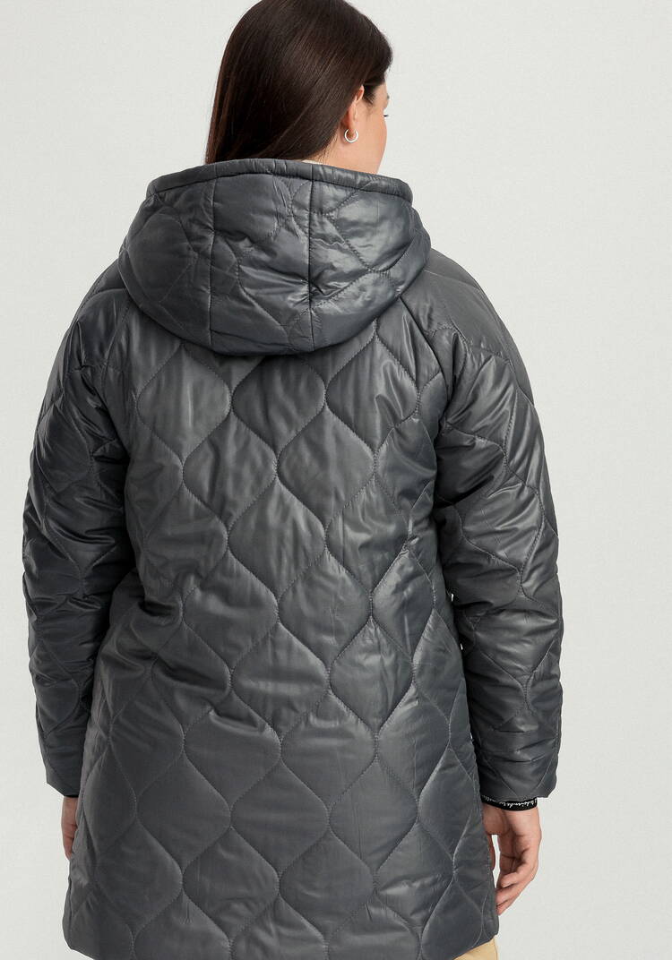 Куртка на молнии с капюшоном Милана шир.  750, рис. 31