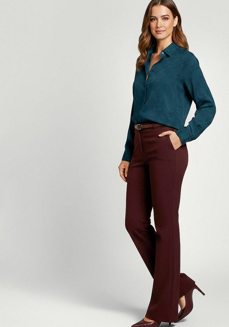 Блуза с жаккардовым узором шир.  750, рис. 7