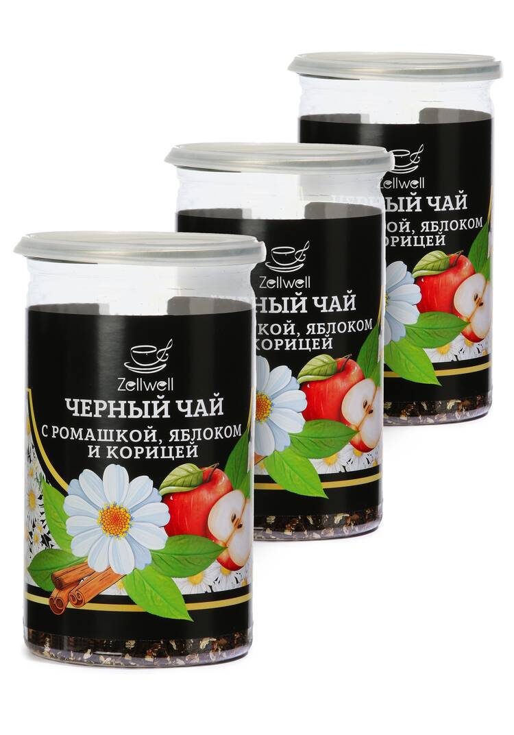 Черный чай, 2 шт. + 1 банка в подарок шир.  750, рис. 34